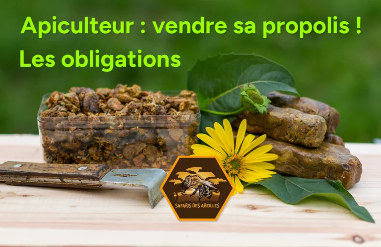 Propolis de peuplier brune en vrac