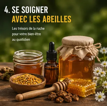 Miel, pollen, propolis