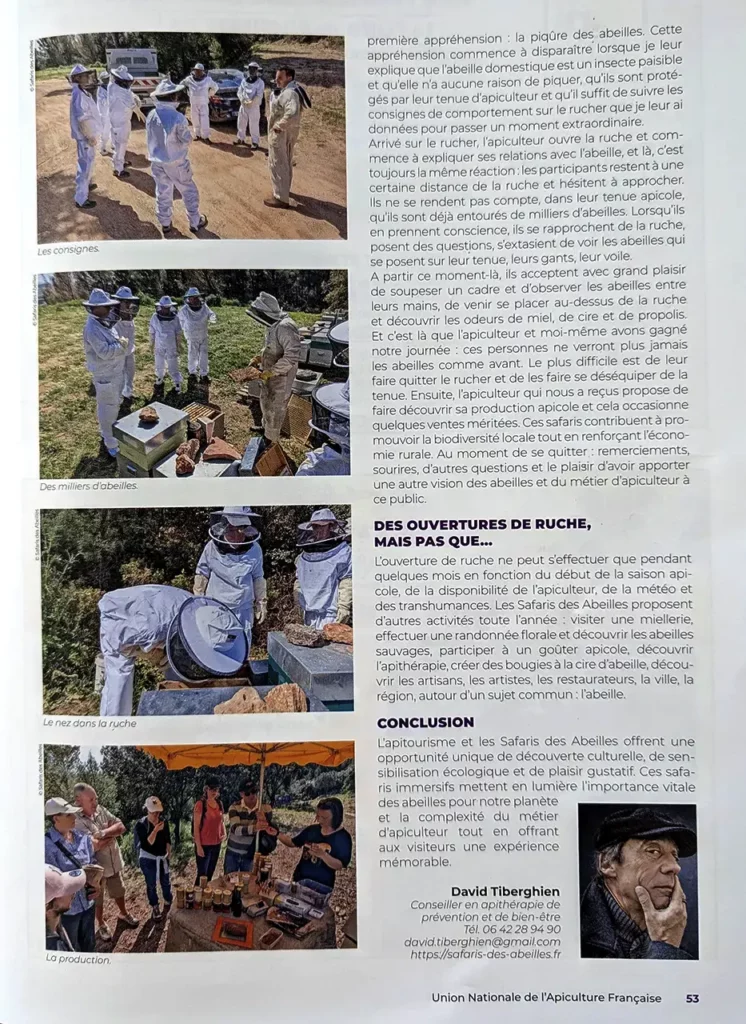 safaris des abeilles UNAF 2025072