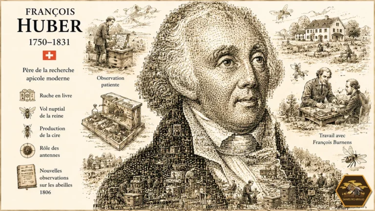 François HUBER (1750–1831) : Le génie scientifique de l’observation des abeilles