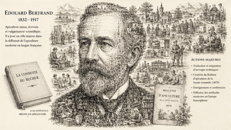 Edouard BERTRAND (1832-1917) : Le philosophe de la ruche