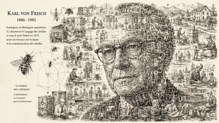 Karl von FRISCH (1886-1982) : L’homme qui a décodé la danse des abeilles