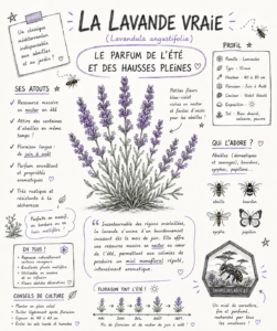 La Lavande vraie (Lavandula angustifolia)